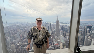 New York City - Summit, One Vanderbilt looking down + Adam