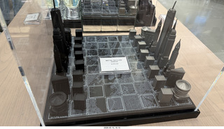 New York City - Summit, One Vanderbilt gift shop - NYC buildings chess set