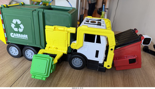 11 a2v. New York City - garbage truck toy