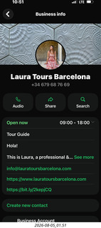 209 a2y. Spain - Barcelona - Laura Tours Barcelona
