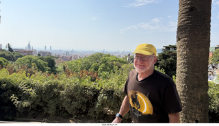 47 a2y. Spain - Barcelona - Park Guell (Gaudi) + Adam