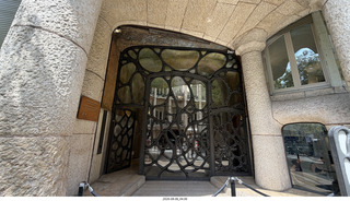 214 a2y. Spain - Barcelona - La Pedrera gate
