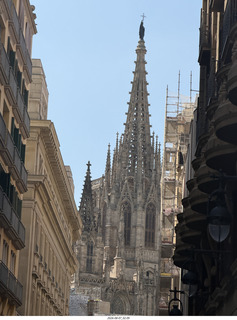 45 a2y. Spain - Barcelona - Born neighborhood - gothic cathedral