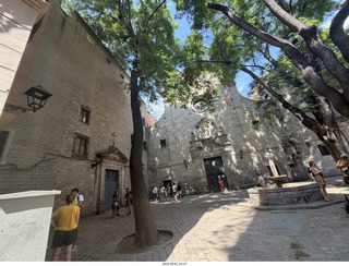 86 a2y. Spain - Barcelona - old Roman-Empire area
