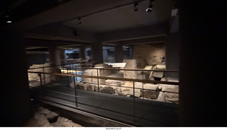 141 a2y. Spain - Barcelona - old Roman-Empire underground ruins