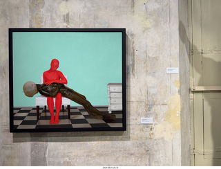 252 a2y. Spain - Barcelona - Born neighborhood - Figurative Art Museum