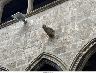 419 a2y. Spain - Barcelona - Born neighborhood - Picasso Museum - gargoyle
