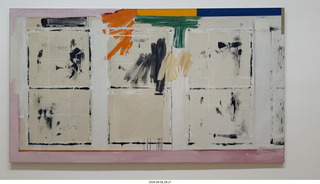 116 a2y. Spain - Bilbao - Guggenheim Museum - Jasper Johns Night Driver