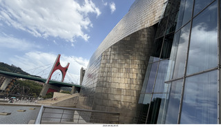 242 a2y. Spain - Bilbao - Guggenheim Museum - outside