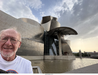289 a2y. Spain - Bilbao - Guggenheim Museum - outside + Adam
