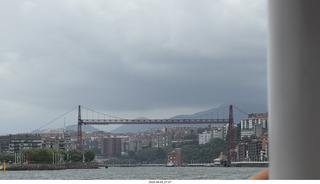 171 a2y. Spain - Bilbao - boat ride tour - bridge