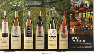 256 a2y. Bodega Berrioja Winery brochure
