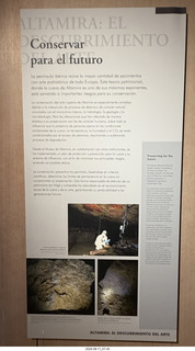 86 a2y. Spain - Museo de Altamira sign