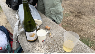 140 a2y. Spain - eclipse viewing point - champaign after