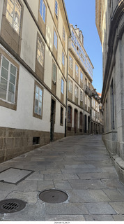 168 a2y. Spain - Santiago de Compostela - walking tour