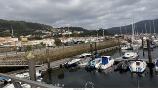 59 a2y. Spain - bus tour of north shore - marina