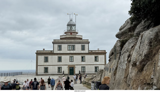 111 a2y. Spain - bus tour of north shore - Fisterra - the end of the world - lighthouse