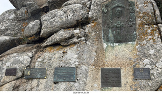 124 a2y. Spain - bus tour of north shore - Fisterra - the end of the world - monuments