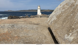 177 a2y. Spain - bus tour of north shore - lighthouse
