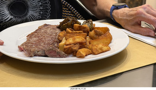 229 a2y. Spain - hotel meal