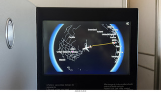 17 a2y. Madrid to Chicago (MAD-ORD)  flight map in progress