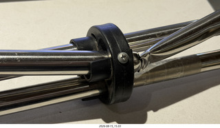 31 a2y. Chicago O'Hare - I slipped and bent my sit-down cane