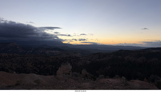 aerial - hills near Bryce Canyon National Park