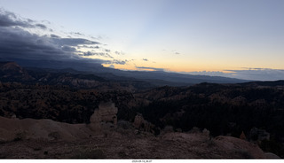 aerial - hills near Bryce Canyon National Park