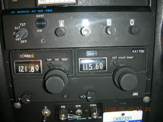 new-l;ooking (borrowed) transponder and KX 170B