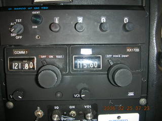 new-l;ooking (borrowed) transponder and KX 170B