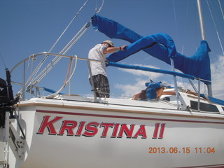Sean's new boat - Kristina II - Sean