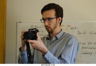Brian B and his new camera