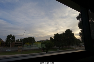 new camera - view out office window