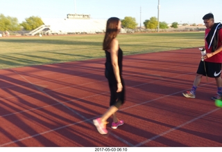 new camera - NH2T sprint workout
