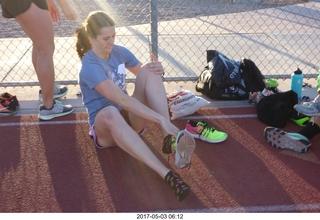 new camera - NH2T sprint workout - Caitlin