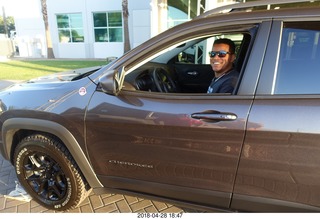 Jerome's new Jeep