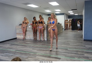 new NH2T store - International Physique League (IPL) show - rehearsal - bikini