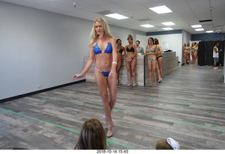 new NH2T store - International Physique League (IPL) show - rehearsal - bikini