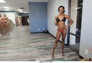 new NH2T store - International Physique League (IPL) show - rehearsal - bikini