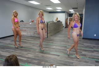 new NH2T store - International Physique League (IPL) show - rehearsal - bikini