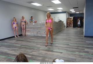 new NH2T store - International Physique League (IPL) show - rehearsal - bikini
