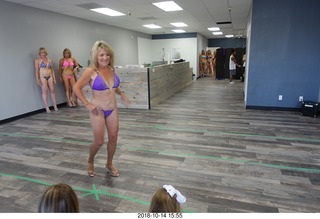 new NH2T store - International Physique League (IPL) show - rehearsal - bikini