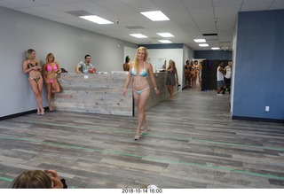 new NH2T store - International Physique League (IPL) show - rehearsal - bikini