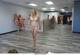 new NH2T store - International Physique League (IPL) show - rehearsal - bikini