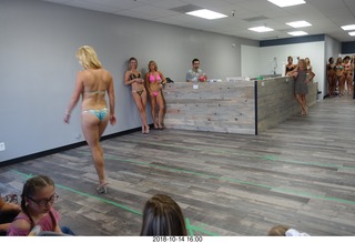 new NH2T store - International Physique League (IPL) show - rehearsal - bikini
