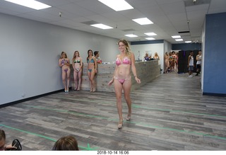 new NH2T store - International Physique League (IPL) show - rehearsal - bikini