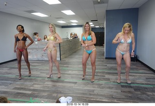 new NH2T store - International Physique League (IPL) show - rehearsal - bikini