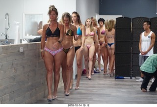 new NH2T store - International Physique League (IPL) show - rehearsal - bikini