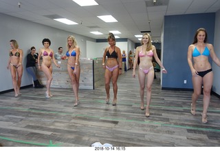 new NH2T store - International Physique League (IPL) show - rehearsal - bikini - Samantha Micheli