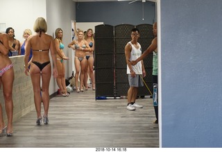 new NH2T store - International Physique League (IPL) show - rehearsal - bikini - Samantha Micheli